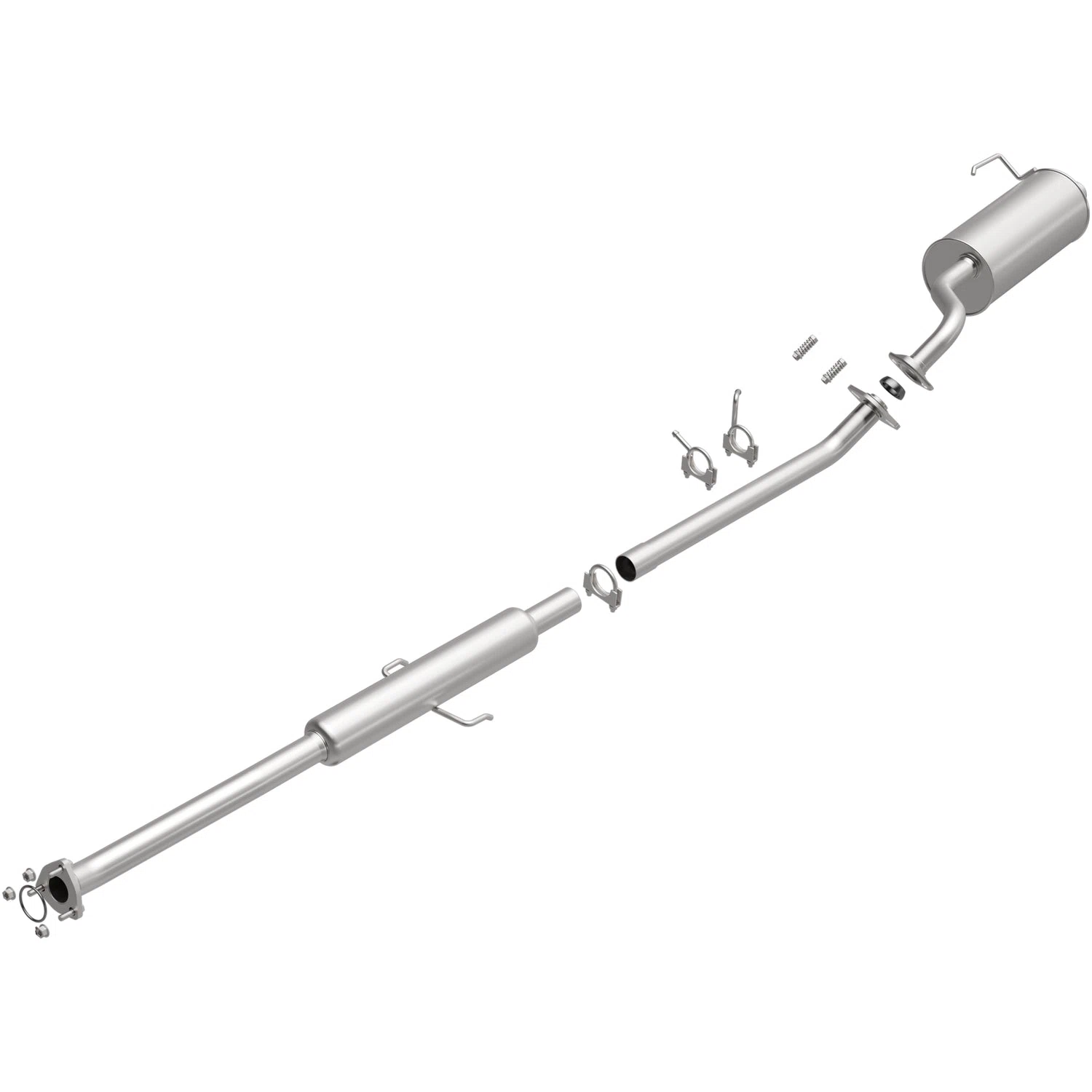 Fits 2002-2006 Honda CR-V 2.4L Direct-Fit Replacement Exhaust System 106-0722